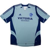 2005 07 schalke away shirt very good xxl