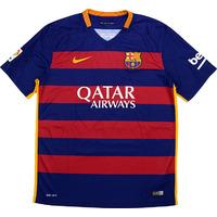 2015-16 Barcelona Home Shirt (Excellent) S