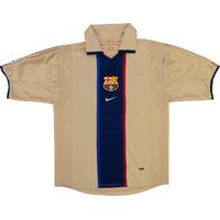 2001-03 Barcelona Away Shirt (Excellent) XL