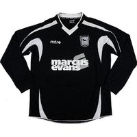 2010-12 Ipswich Away L/S Shirt (Very Good) L