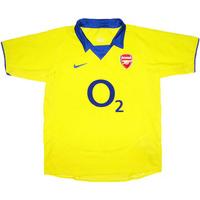 2003-05 Arsenal Away Shirt (Very Good) M.Boys