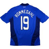 2008-09 Ajax Match Issue Away Shirt Rommedahl #19