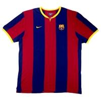 2014-15 Barcelona Nike Authentic Cotton Shirt (Excellent) XL