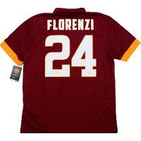 2014 15 roma home shirt florenzi 24 wtags