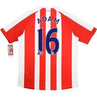 2014-15 Stoke City Home Shirt Adam #16 *w/Tags*