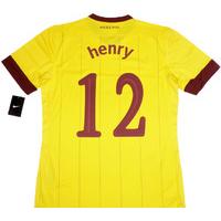 2011-12 Arsenal Player Issue European Third Shirt Henry #12 *w/Tags*