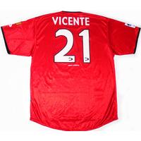2002-03 Mallorca Match Issue Home Shirt Vicente #21 (v Deportivo)