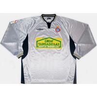 2004 05 espanyol ls match worn away shirt amavisca 24 v deportivo