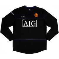 2008-09 Manchester United Nike Training Sweat Top XXL