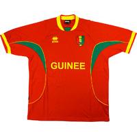 2004 guinea home shirt as new xxl