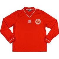 2006 Malta Home L/S Shirt *As New* S.Boys