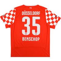 2014-15 Fortuna Dusseldorf Home Shirt Benschop #35 *w/Tags*