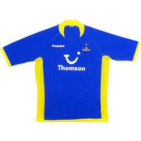 2005 06 tottenham away shirt xxl