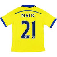 2014-15 Chelsea Away Shirt Matic #21 *w/Tags* M.Boys