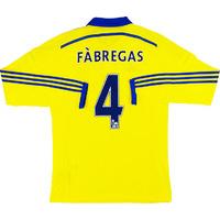 2014-15 Chelsea Away L/S Shirt Fàbregas #4 *w/Tags* M