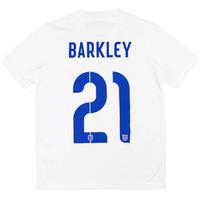 2014 15 england home shirt barkley 21 wtags lboys