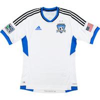 2011 San Jose Earthquakes Player Issue Away Shirt M