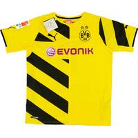 2014-15 Dortmund Home Shirt *w/Tags* L.Boys