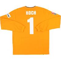 2006-07 MSV Duisburg Match Issue GK Shirt Koch #1