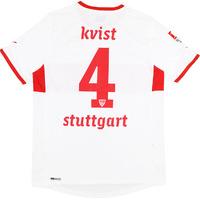 2010-11 Stuttgart Home Shirt Kvist #4 L