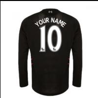 2016-17 Liverpool Away Long Sleeve Shirt (Your Name)