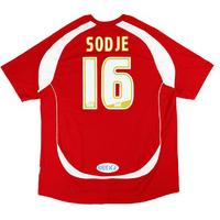 2008-09 Bury Away Shirt Sodje #16 XL