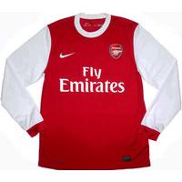 2010-11 Arsenal Home L/S Shirt M