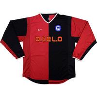 2001-02 Hertha Berlin Away L/S Shirt L