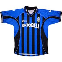 2001 02 atalanta home shirt as new xl