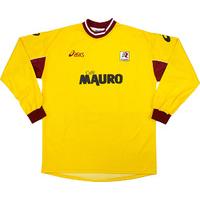 2001 02 reggina gk yellow shirt as new xl