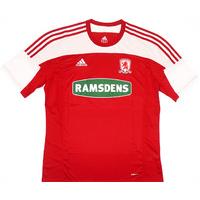 2011-12 Middlesbrough Home Shirt (Excellent) M