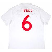 2009-10 England Home Shirt Terry #6 XL