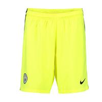 2016 2017 man city home nike goalkeeper shorts volt kids