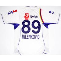 2006 07 germinal beerschot match issue away shirt milenkovic 89