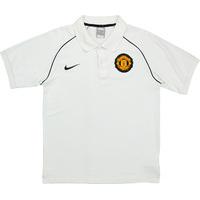 2008-09 Manchester United Nike Polo T-Shirt (Very Good) L