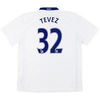 2008-10 Manchester United Away Shirt Tevez #32 (Very Good) S