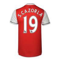 2016-17 Arsenal Home Shirt (S.Cazorla 19)