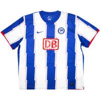 2010-11 Hertha Berlin Home Shirt (Excellent) 3XL