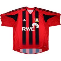 2004 06 bayer leverkusen home shirt very good xl