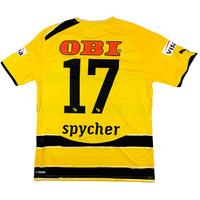 2010-11 BSC Young Boys Player Issue Home Shirt Spycher #17 *w/Tags* L