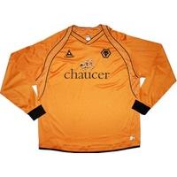 2006 08 wolves home ls shirt excellent xxl