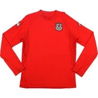 2004-06 Wales Home L/S Shirt (Good) L