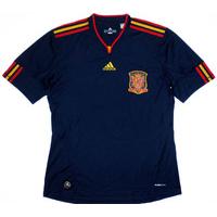 2010-11 Spain Away Shirt (Excellent) XL