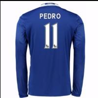 2016 17 chelsea home long sleeve shirt pedro 11 kids