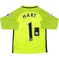 2016-17 Manchester City GK Shirt Hart #1 *w/Tags* XL.Boys