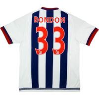 2015-16 West Brom Home Shirt Rondon #33 *w/Tags*