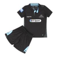 2016 2017 glasgow warriors macron home rugby mini kit