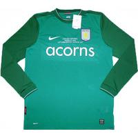 2010 Aston Villa Carling Cup Final GK Shirt *w/Tags* XL