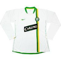 2006-08 Celtic L/S Player Issue European Shirt XXL