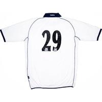 2002-04 Tottenham Home Shirt #29 (Davies) XXL